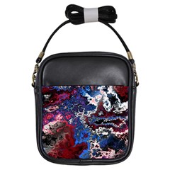 Amazing Fractal 28 Girls Sling Bags by Fractalworld