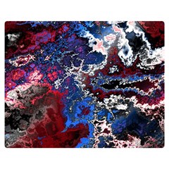 Amazing Fractal 28 Double Sided Flano Blanket (medium)  by Fractalworld