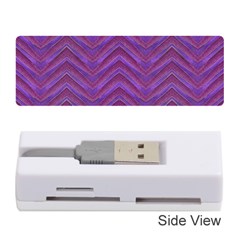 Grunge Chevron Style Memory Card Reader (stick)  by dflcprints