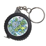 Peaceful Flower Garden 1 Measuring Tape Front