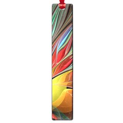 Fractal Bird Of Paradise Large Book Mark by WolfepawFractals