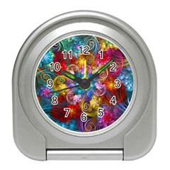 Spirals And Curlicues Travel Alarm Clocks