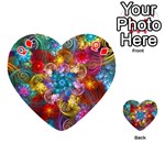 Spirals And Curlicues Playing Cards 54 (Heart)  Front - DiamondQ