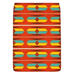 Shapes In Retro Colors Pattern                        			removable Flap Cover (l) by LalyLauraFLM