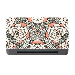 Petals in Vintage Pink, Bold Flower Design Memory Card Reader with CF