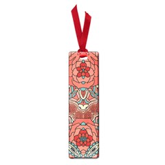 Petals in Pale Rose, Bold Flower Design Small Book Mark