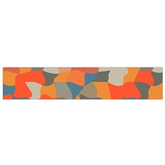 Retro Colors Distorted Shapes                           Flano Scarf by LalyLauraFLM