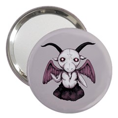 Plushie Baphomet 3  Handbag Mirrors