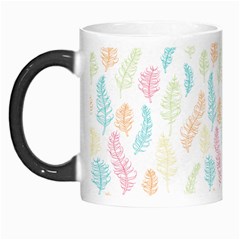 Whimsical Feather Pattern,fresh Colors, Morph Mug by Zandiepants