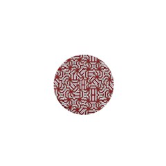 Interlace Tribal Print 1  Mini Buttons by dflcprints