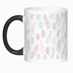 Whimsical Feather Pattern, Soft Colors, Morph Mug by Zandiepants