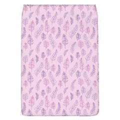Whimsical Feather Pattern, Pink & Purple, Removable Flap Cover (l) by Zandiepants