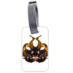 Demon Tribal Mask Luggage Tags (two Sides) by dflcprints