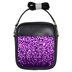 Purple Rain Girls Sling Bags by KirstenStar