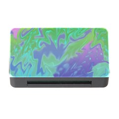 Green Blue Pink Color Splash Memory Card Reader With Cf by BrightVibesDesign