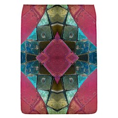 Pink Turquoise Stone Abstract Flap Covers (s)  by BrightVibesDesign