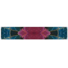 Pink Turquoise Stone Abstract Flano Scarf (large) by BrightVibesDesign