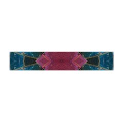 Pink Turquoise Stone Abstract Flano Scarf (mini) by BrightVibesDesign