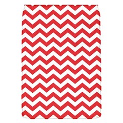 Poppy Red & White Zigzag Pattern Removable Flap Cover (s) by Zandiepants