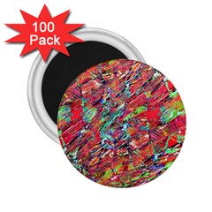 Expressive Abstract Grunge 2 25  Magnets (100 Pack) 