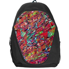 Expressive Abstract Grunge Backpack Bag