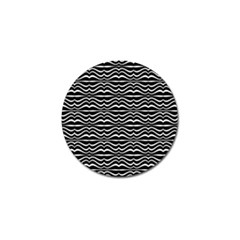 Modern Zebra Pattern Golf Ball Marker (4 Pack)