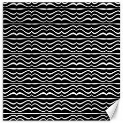 Modern Zebra Pattern Canvas 12  X 12  