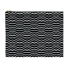 Modern Zebra Pattern Cosmetic Bag (xl)