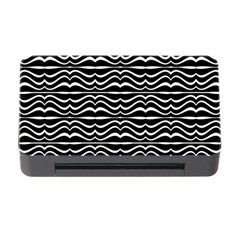 Modern Zebra Pattern Memory Card Reader With Cf