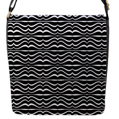 Modern Zebra Pattern Flap Messenger Bag (s)