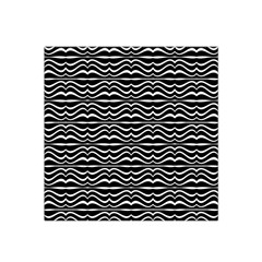 Modern Zebra Pattern Satin Bandana Scarf