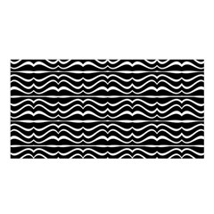 Modern Zebra Pattern Satin Shawl