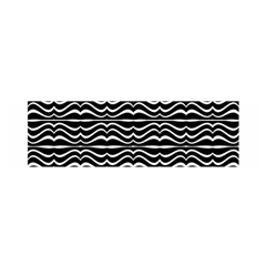 Modern Zebra Pattern Satin Scarf (oblong)