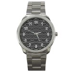 Low Angle View of Cerro Santa Ana in Guayaquil Ecuador Sport Metal Watch Front