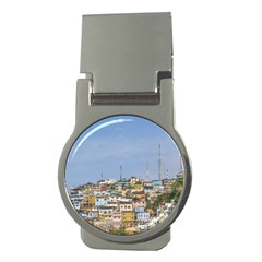 Cerro Santa Ana Guayaquil Ecuador Money Clips (round)  by dflcprints