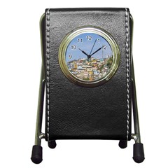 Cerro Santa Ana Guayaquil Ecuador Pen Holder Desk Clocks