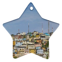 Cerro Santa Ana Guayaquil Ecuador Star Ornament (two Sides) 