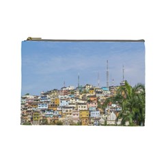 Cerro Santa Ana Guayaquil Ecuador Cosmetic Bag (large)  by dflcprints