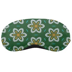 Yellow flowers pattern                                    			Sleeping Mask