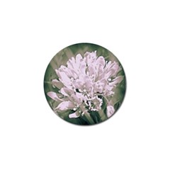 White Flower Golf Ball Marker (4 Pack)