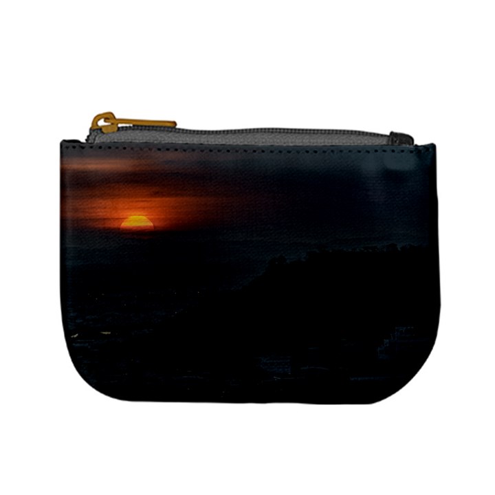 Sunset Scene Landscape Aerial View In Guayaquil From Cerro Del Carmen Mini Coin Purses