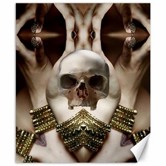 Skull Magic Canvas 8  X 10  by icarusismartdesigns