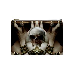 Skull Magic Cosmetic Bag (medium)  by icarusismartdesigns