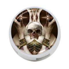 Skull Magic 4-port Usb Hub (one Side) by icarusismartdesigns