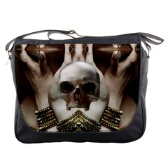 Skull Magic Messenger Bags by icarusismartdesigns