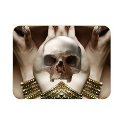 Skull Magic Double Sided Flano Blanket (mini)  by icarusismartdesigns