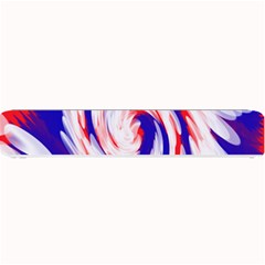Groovy Red White Blue Swirl Small Bar Mats by BrightVibesDesign