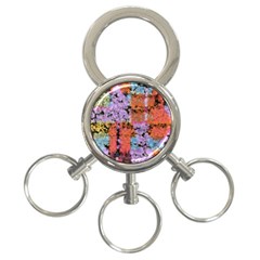 Paint Texture                                     			3-ring Key Chain by LalyLauraFLM