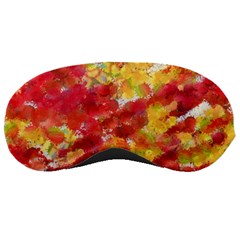 Colorful Splatters                                      			sleeping Mask by LalyLauraFLM