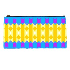 Rhombus And Other Shapes Pattern                                          	pencil Case by LalyLauraFLM